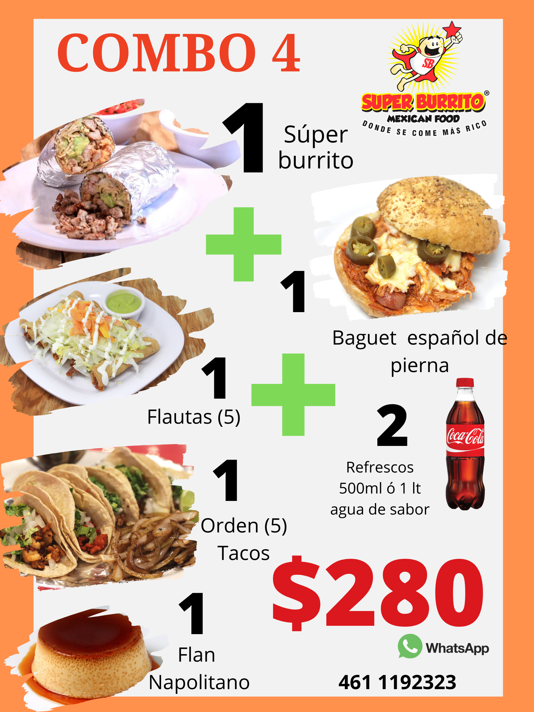 Super Burrito Mexican Food